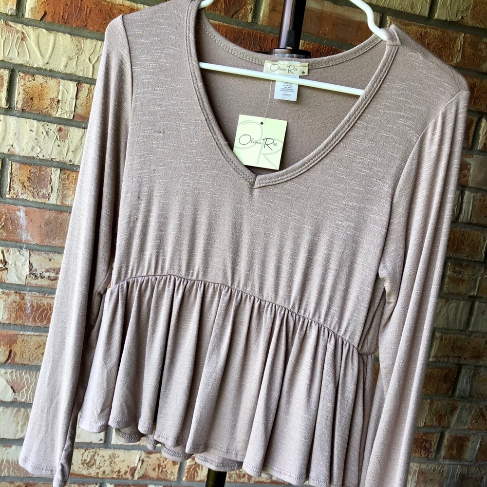 Long sleeve blouse